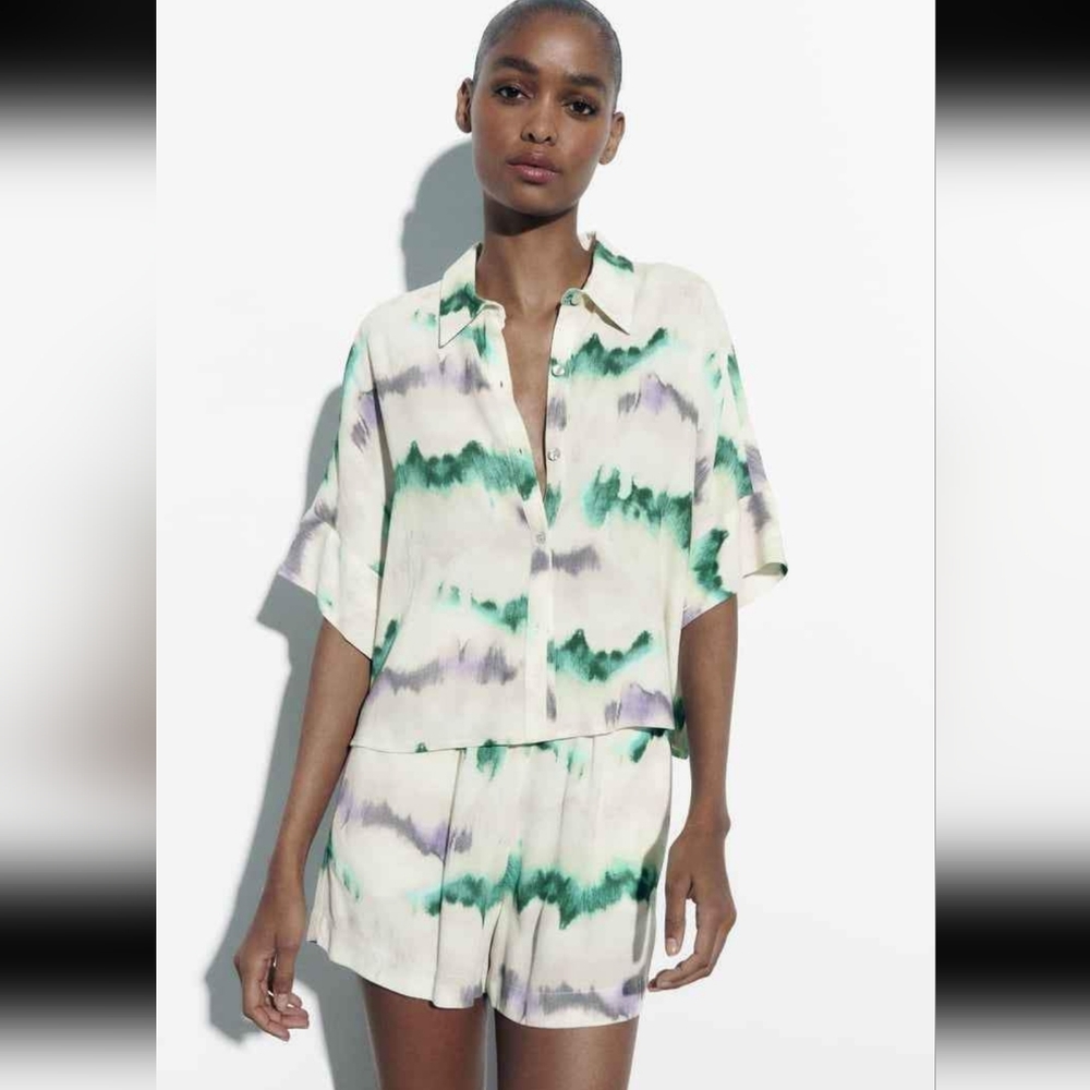 NWT ZARA Tie-Dye Set - Picture 3 of 5